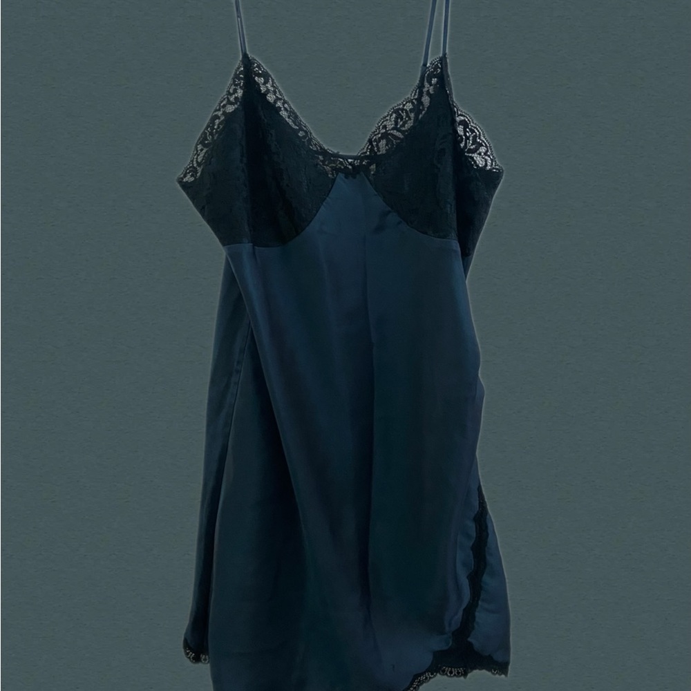 Black vintage Victoria’s secret slip